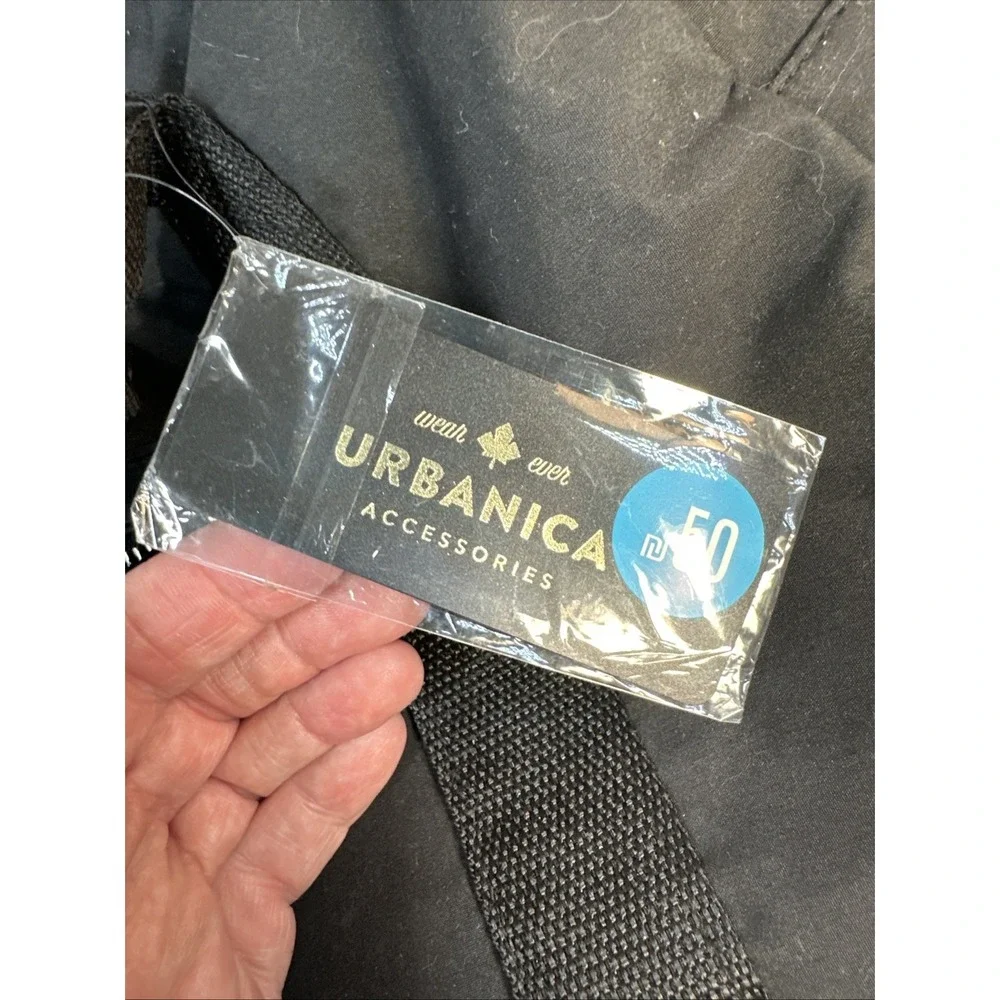 Urbanica Black Nylon Duffle Bag NWT Polyester